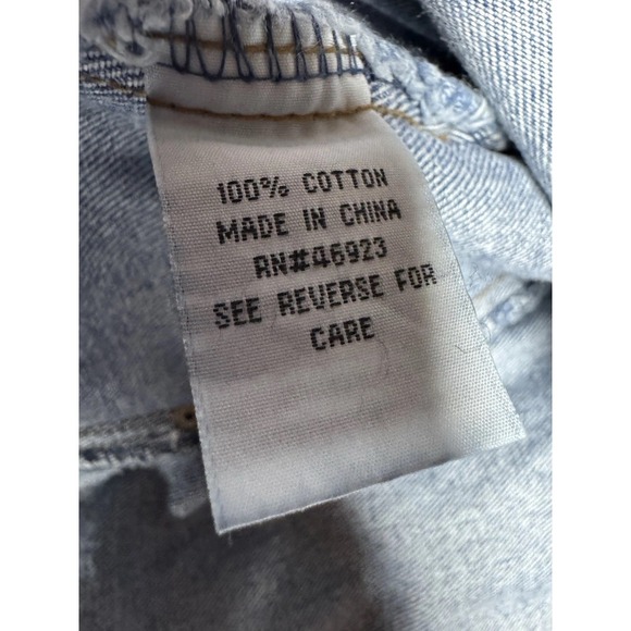 90s Riviera Hotel & Casino Denim Trucker Jacket Las Vegas Embroidered Size 2XL - Picture 8 of 10